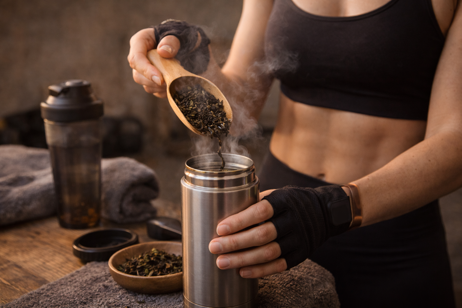 Чай с собой в зал